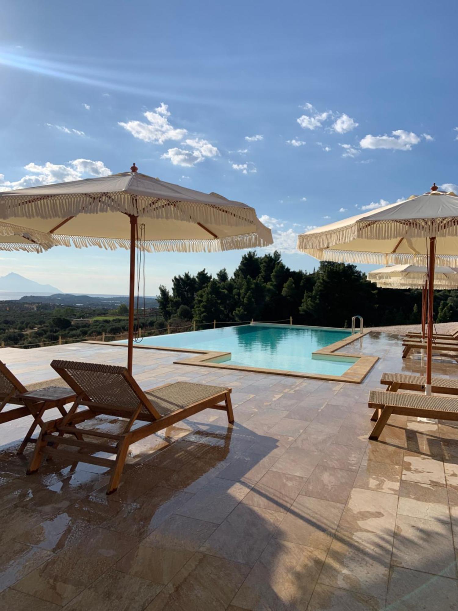 St Nikola Panoramic Suites Halkidiki Ájos Nikólaos Eksteriør bilde